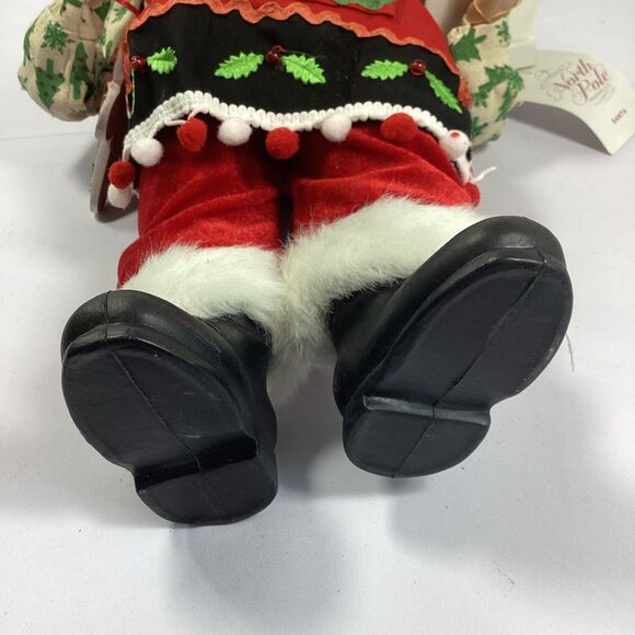 North Pole Santa Chef Gingerbread Figure Christmas Kitchen Decor Baker 19" - Picture 10 of 11